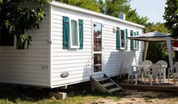Mietunterkunft - Mobilheim Classic Xl 28M² - 2 Schlafzimmer - Kleine Terrasse - - Camping Marvilla Parks - Soleil des Landes