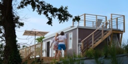 Huuraccommodatie(s) - Cottage Bahia Lodge Premium 2 Kamers - Yelloh ! Village Les Mouettes