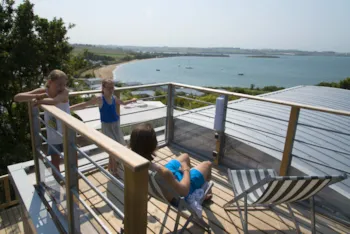Mietunterkunft - Cottage Bahia Lodge Premium 2 Zimmer Seaview - Yelloh ! Village Les Mouettes