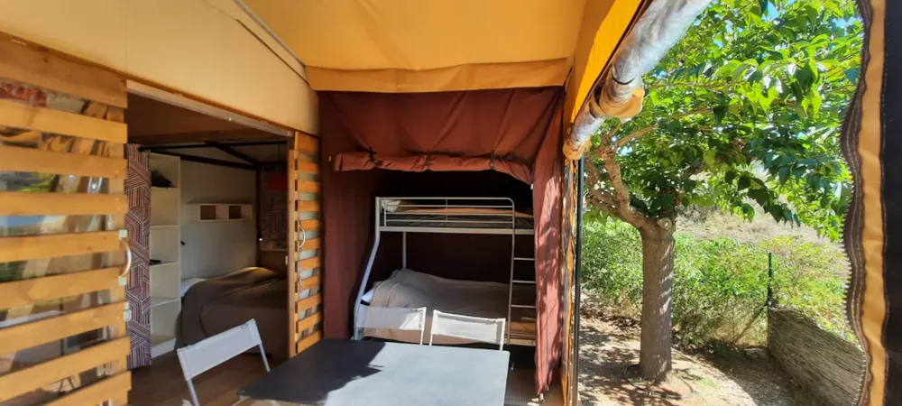 Mietunterkunft - Tiny-House Galli - Camping Onlycamp Le Moulin