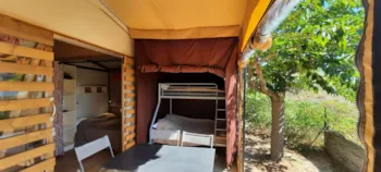 Mietunterkunft - Tiny-House Galli - Camping Onlycamp Le Moulin