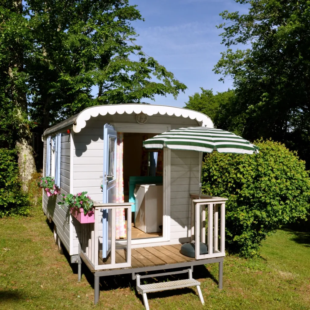 Location - Roulotte - Centre naturiste Terme d'Astor