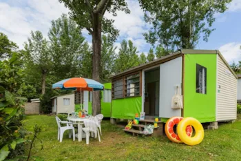 Mietunterkunft - Halbsteifes Gehäuse Tithome - Camping Eden Villages Bela Basque