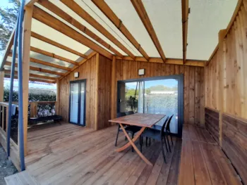 Mietunterkunft - Chalet Premium 32 M² - 2 Schlafzimmer - Camping Le Transat