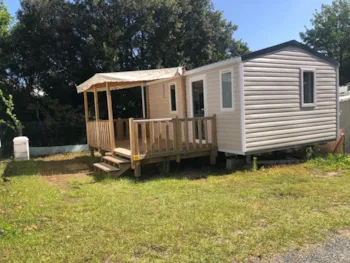 Mietunterkunft - Mobilheim Confort - Camping Le Blayais et l'Alicat