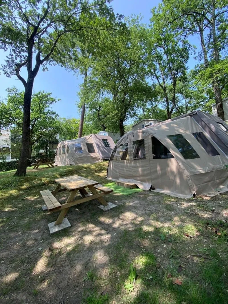 Mietunterkunft - Insolite Coco Sweet - Camping Le Blayais et l'Alicat