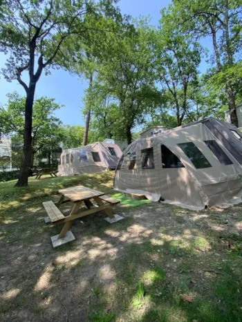 Mietunterkunft - Insolite Coco Sweet - Camping Le Blayais et l'Alicat