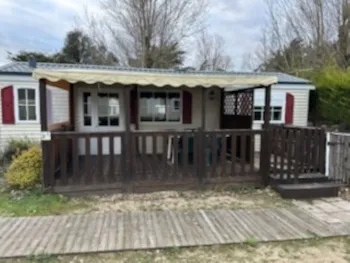 Location - Mobil-Home Eco 2 Chambres/4 Pers - Camping Domaine du Collet