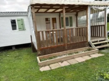 Location - Mobil-Home Eco  4/6 Pers. 2 Chambres + Canapé Convertible - Camping Domaine du Collet