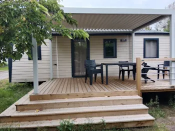 Location - Mobil-Home Premium  3 Chambres 6 Pers - Camping Domaine du Collet