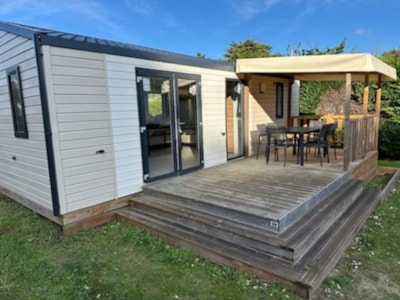 Premium mobile home - 2 bedrooms + sofa bed — 2