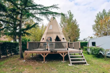 Location - Tipi - Camping Domaine du Collet
