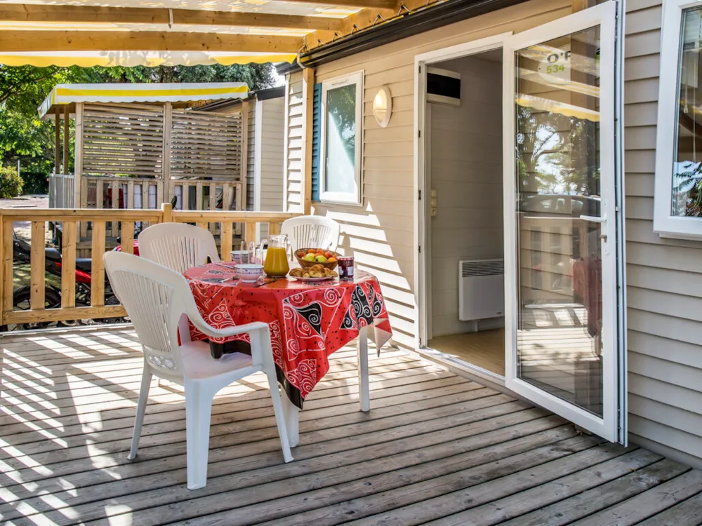 Location - Le Vivier - Mobil Home 1 Chambre - Camping OSTREA