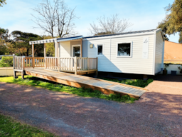 Huuraccommodatie(s) - Le Marais - 2-Slaapkamer Mobil Home (Voor Mindervaliden) - Camping OSTREA