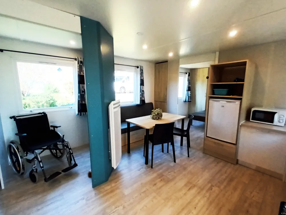 Location - Pmr Le Marais - Mobil Home Personne A Mobilite Reduite 2 Chambres - Camping OSTREA