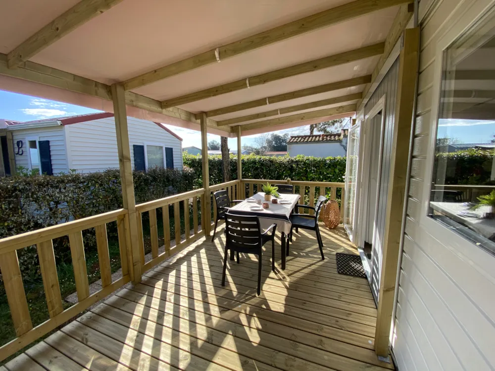 Location - La Baie - Mobil Home 2 Chambres - Camping OSTREA