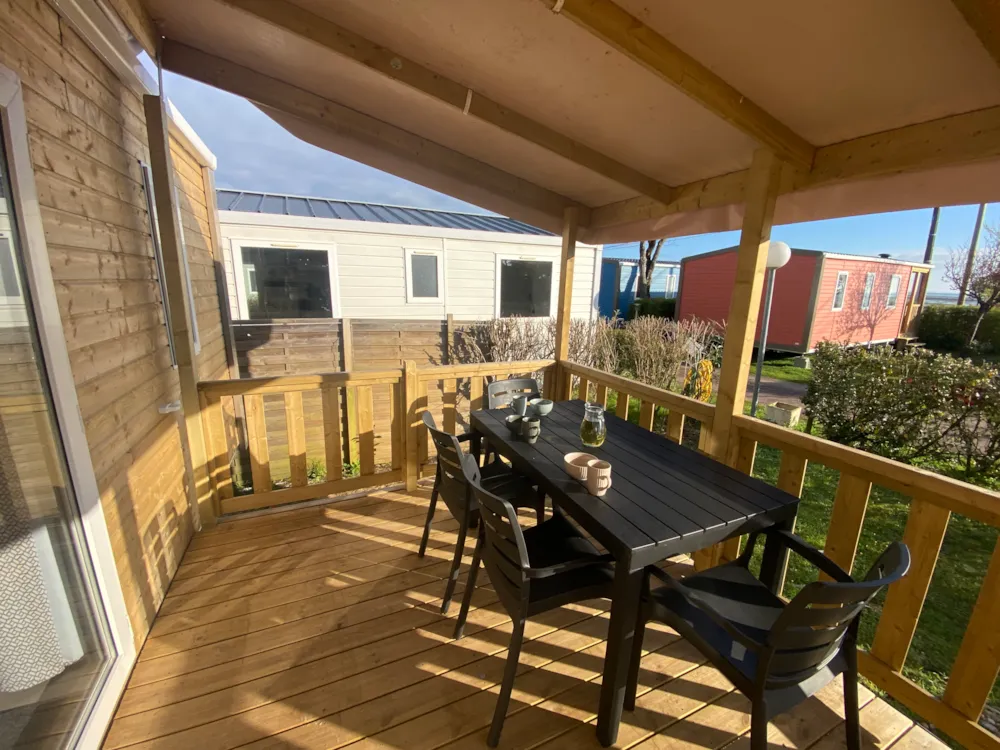 Location - La Réserve - Mobil-Home 2 Chambres - Camping OSTREA