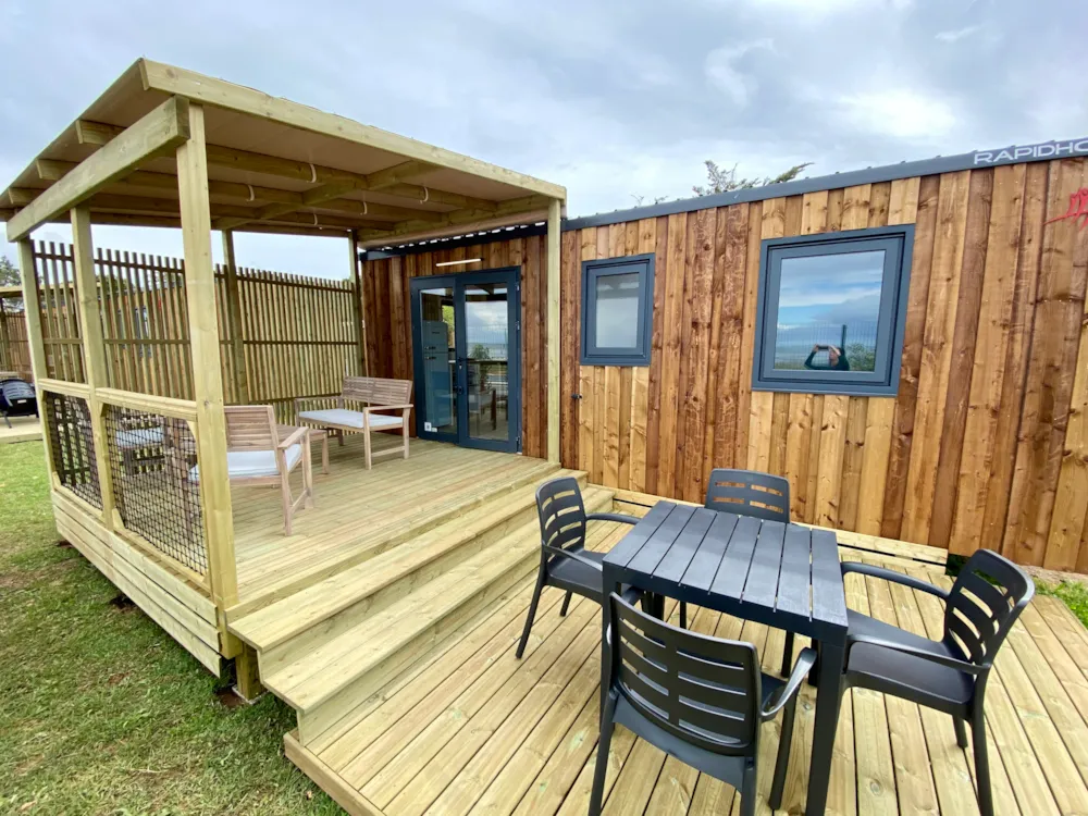 Location - Les Cabanes / 1Ère Ligne - Mobil-Home 2 Chambres - Camping OSTREA