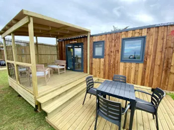 Location - Les Cabanes - Mobil-Home 2 Chambres - Camping OSTREA