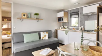 Location - Le Fort - Mobil-Home Haut De Gamme 2 Chambres - Camping OSTREA