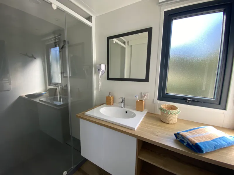 Le Fort Vue Mer - Mobil Home Haut De Gamme 2 Chambres