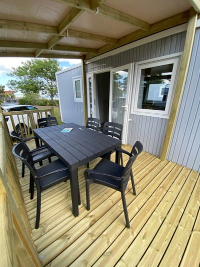Les Dunes with air conditioning - Mobil Home 2 bedrooms — 1