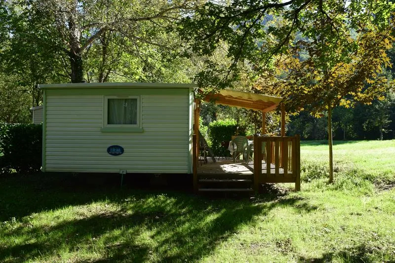 Mobil Home Lizert 24 M², Terrasse Couverte 9 M²