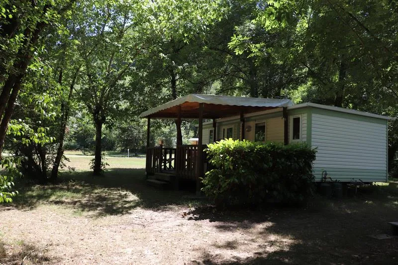 Mobil Home Lizert 29 M², Terrasse Couverte 9 M²