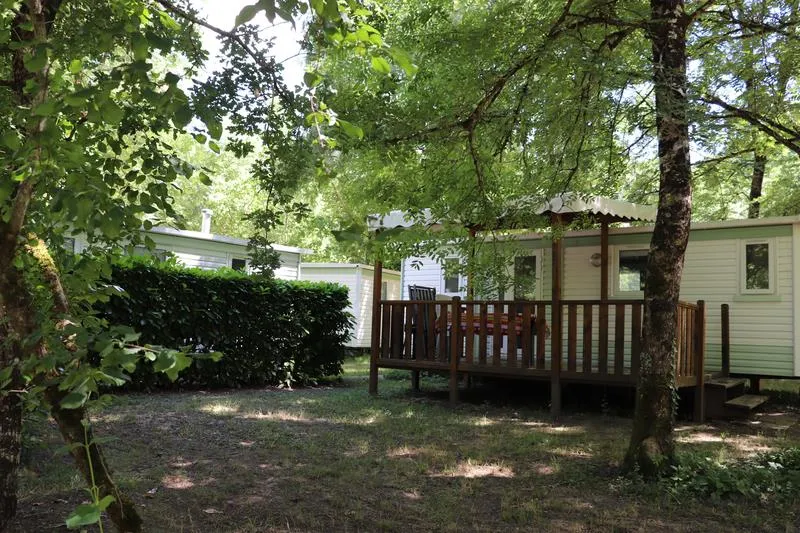 Mobil Home Lizert 29 M², Terrasse Couverte 9 M²