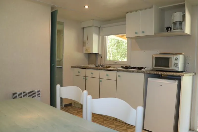 Mobil Home Lizert 29 M², Terrasse Couverte 9 M²