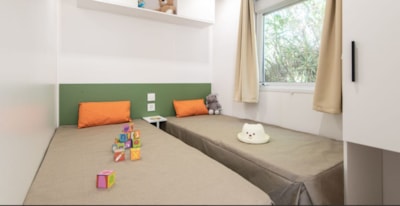 Luxury VIA AUREA mobile home 38m2 2/8 people + 1 baby.