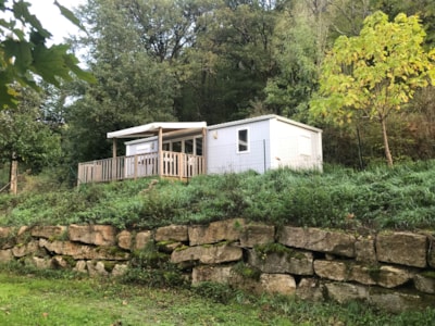 Luxury VIA AUREA mobile home 38m2 2/8 people + 1 baby.