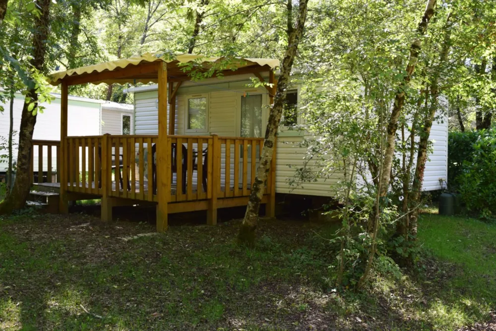 Mietunterkunft - Mobil Home Lizert Confort 29M² - Camping la Prade