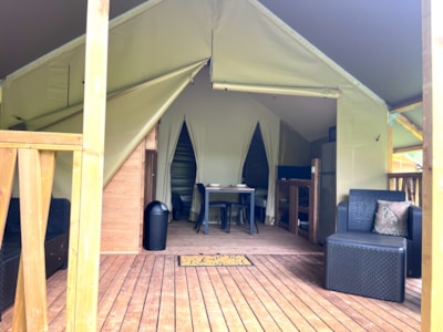 WOODY LODGE 24 M² with sanitary facilities