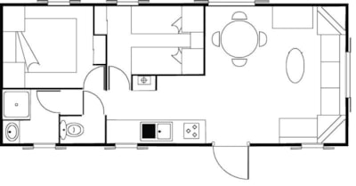 Mobile Home O'Hara 2 bedrooms 33m²
