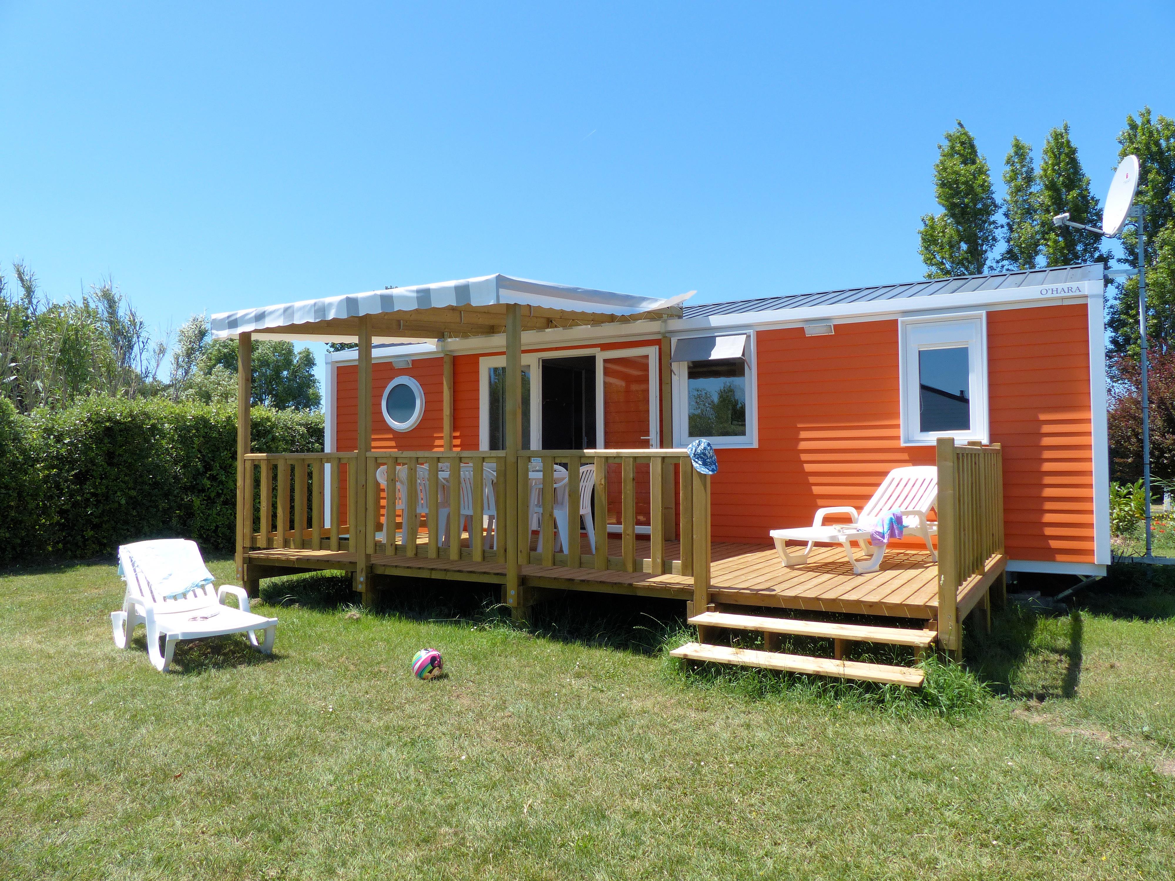 Mobile Home Pep's 3 chambres 33m² - avec TV