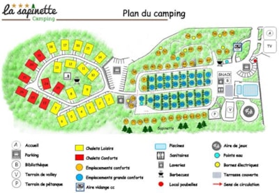 Pitch: camping-car + electricity