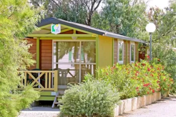 Mietunterkunft - Hütte Classique 2 Schlafzimmer - Camping Paradis  Soleil d'Oc