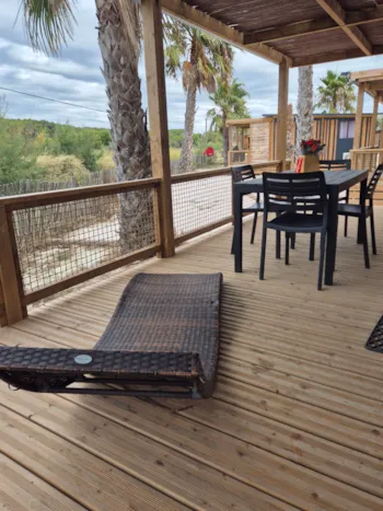 Mietunterkunft - Cottage Premium 3 Schlafzimmer - Camping Paradis  Soleil d'Oc
