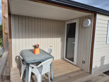Mietunterkunft - Mobilheim Confort 2 Schlafzimmer - Camping Paradis  Soleil d'Oc