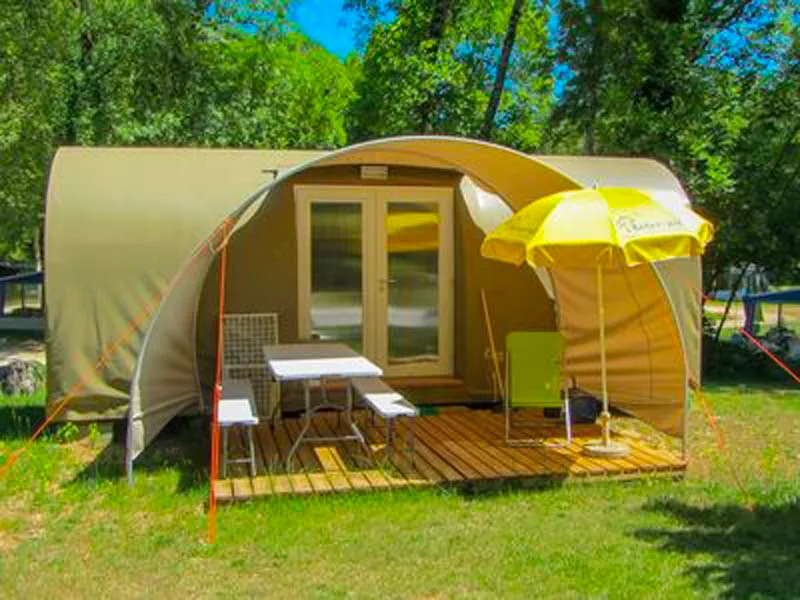 Mietunterkunft - Coco Sweet - 2 Schlafzimmers - (Ohne Sanitäranlagen) - Camping Au Vert de l'Authie