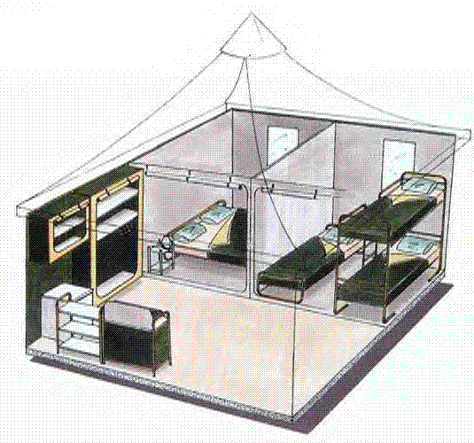 Mietunterkunft - Bengali (16 M²) - image n°2 - Camping Des 3 Lacs