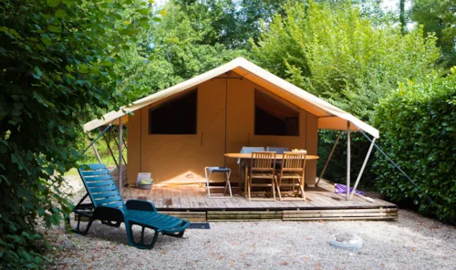Mietunterkunft - Zelt(19 M2) - image n°2 - Camping Des 3 Lacs