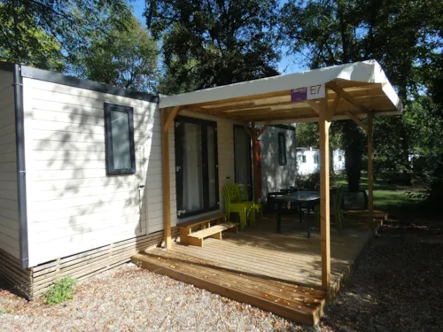Mietunterkunft - Mobilheim Confort Mit Gedeckte Terrasse (27.50 M²) - image n°2 - Camping Des 3 Lacs