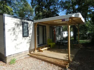Locatif - Mobile-home Loggia with terrace (29 m²) - Camping Des 3 Lacs