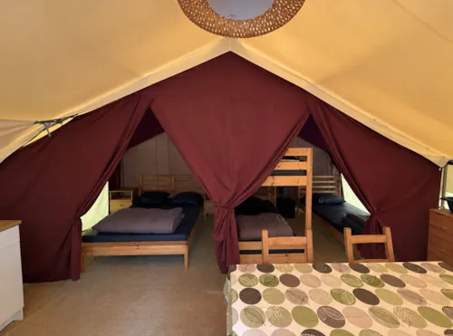 Location - Tente (25M2) - image n°2 - Camping Des 3 Lacs