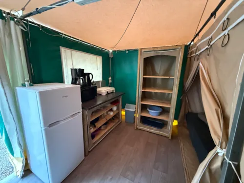 Huuraccommodatie(s) - Bengali (16 M²) - image n°3 - Camping Des 3 Lacs