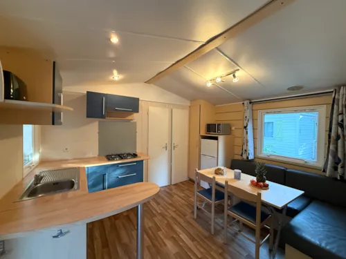 Location - Mobil Home Confort Avec Terrasse Couverte (27.50 M²) - image n°2 - Camping Des 3 Lacs