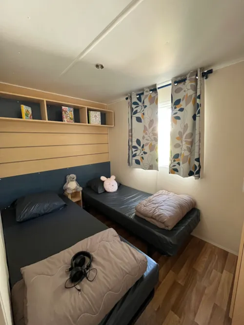 Location - Mobil Home Confort Avec Terrasse Couverte (27.50 M²) - image n°5 - Camping Des 3 Lacs