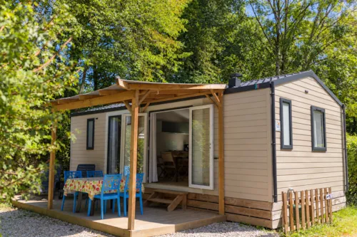 Location - Mobil Home Confort Avec Terrasse Couverte (27.50 M²) - image n°7 - Camping Des 3 Lacs